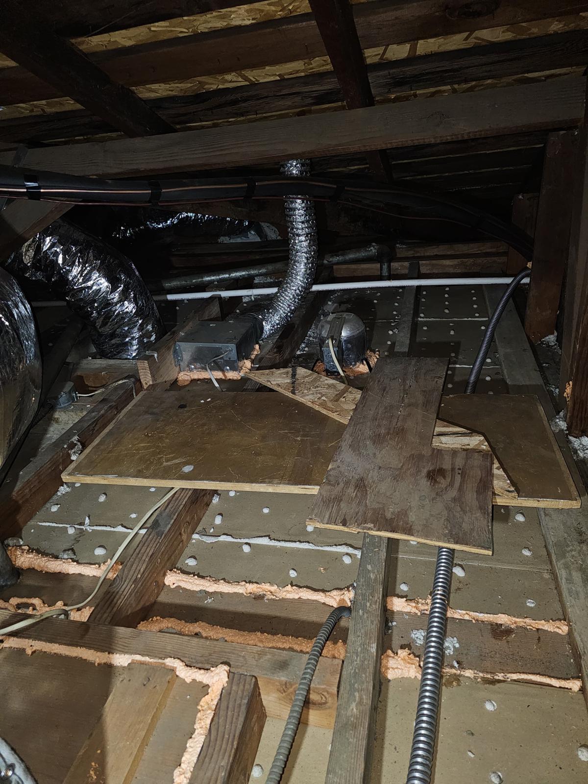 Attic Air Sealing