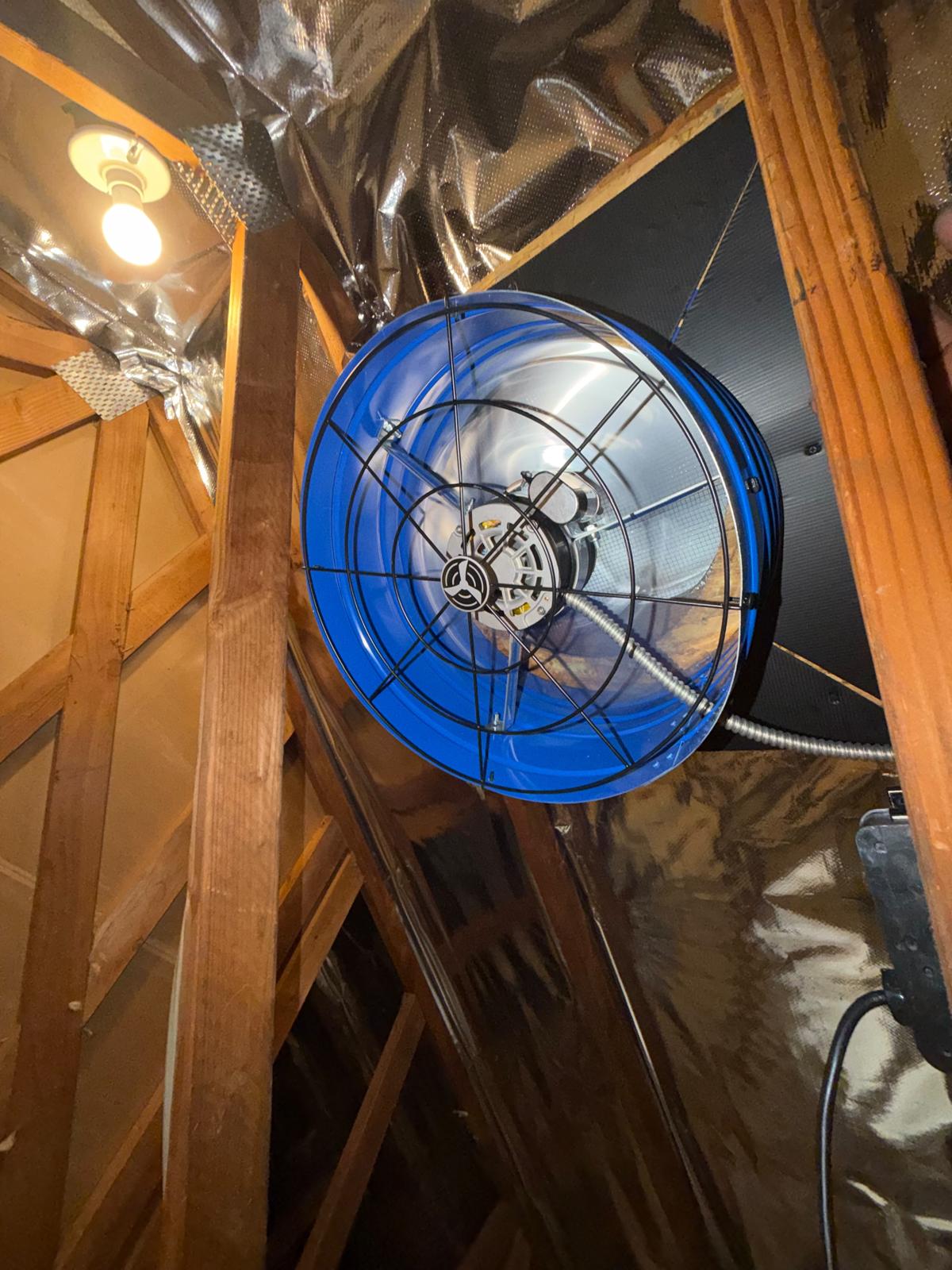 Attic Fan Installation