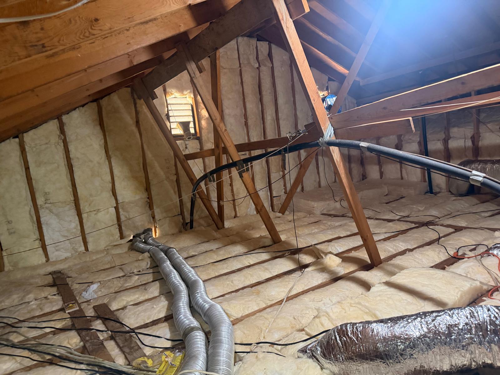Attic Insulation Replacement