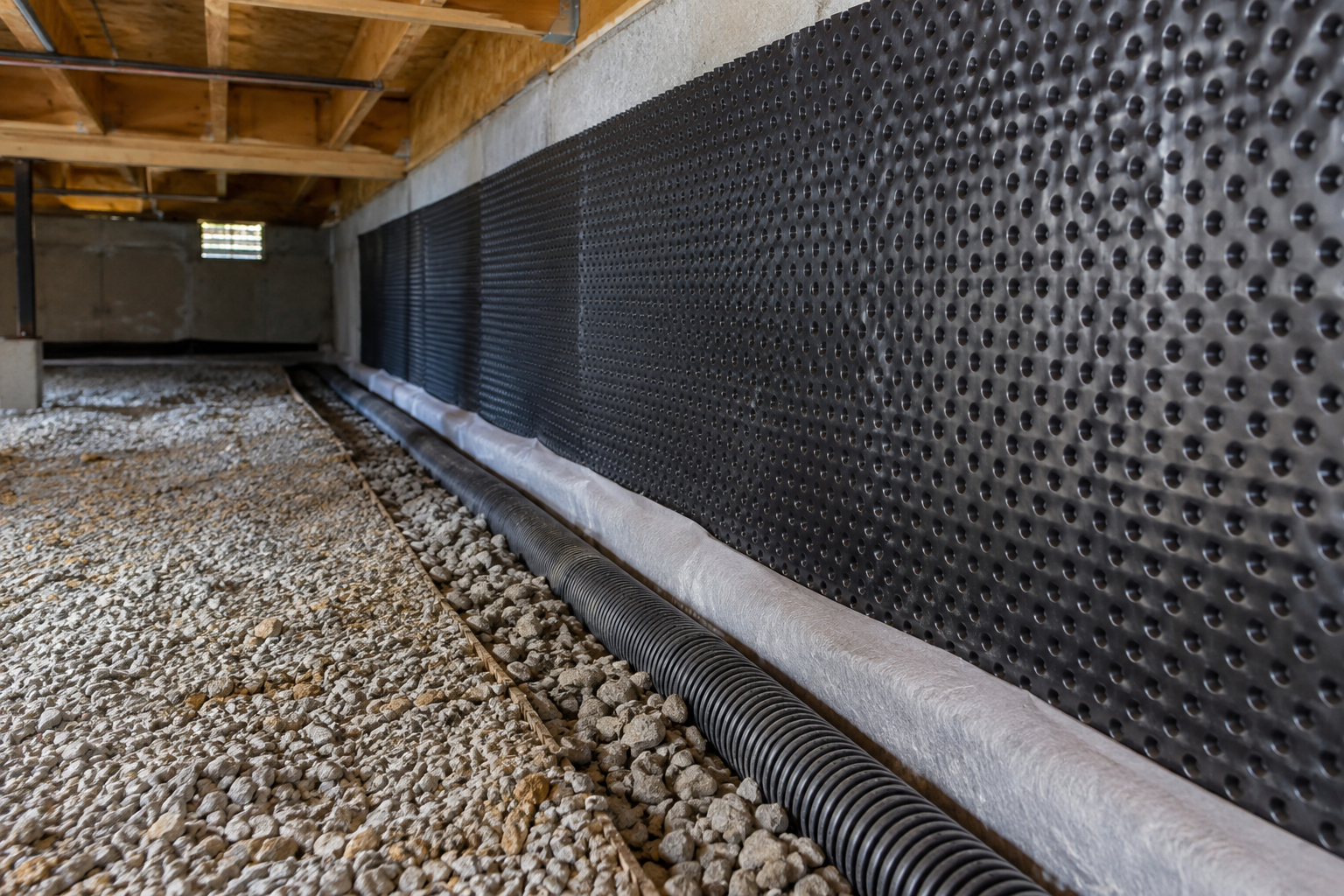 Crawl Space Waterproofing