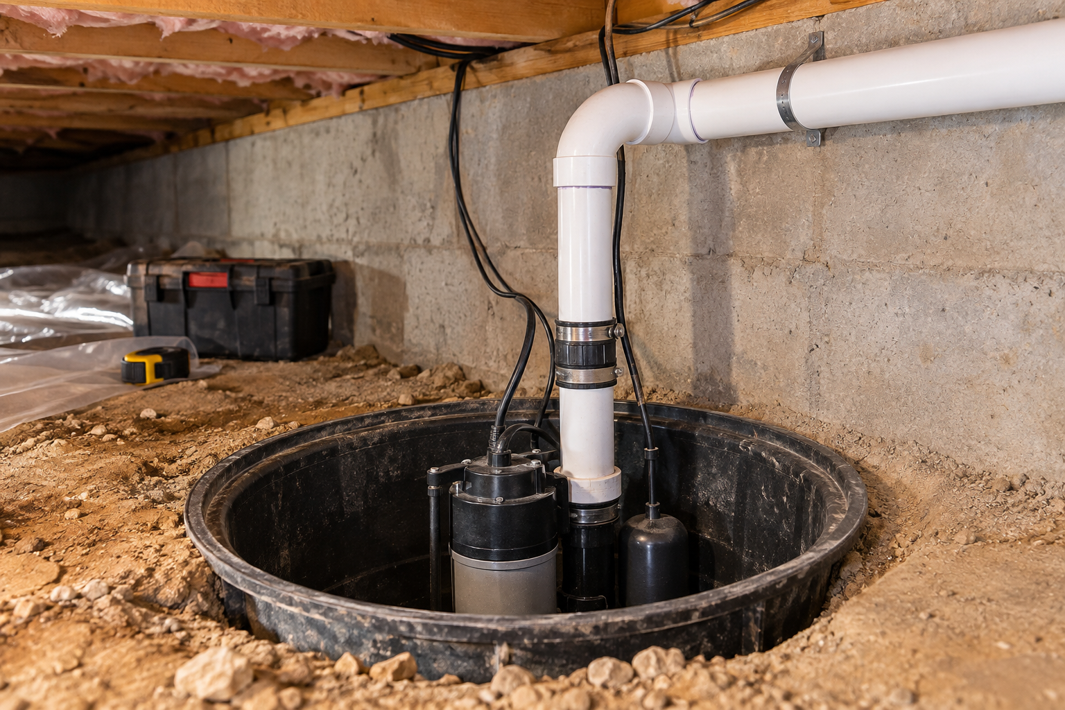 Sump Pump Installation