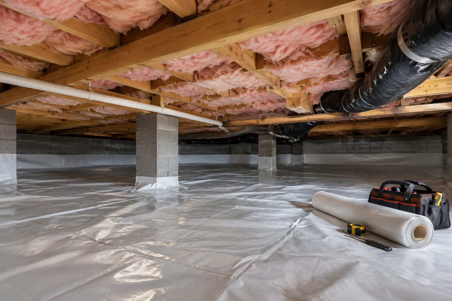 Vapor Barrier & Insulation
